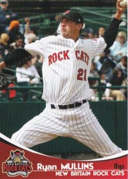 2009 Grandstand New Britain Rock Cats #NNO Ryan Mullins Front