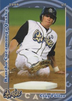 2009 Grandstand Rancho Cucamonga Quakes #NNO Clay Fuller Front