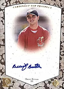 1998 SP Top Prospects - Autographs #BB Brent Butler Front