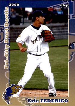 2009 Grandstand Tri-City Dust Devils #NNO Eric Federico Front