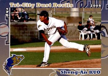 2009 Grandstand Tri-City Dust Devils #NNO Sheng-An Kuo Front