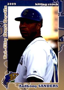 2009 Grandstand Tri-City Dust Devils #NNO Anthony Sanders Front