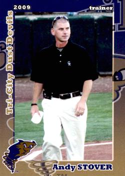 2009 Grandstand Tri-City Dust Devils #NNO Andy Stover Front