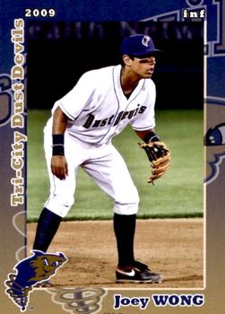 2009 Grandstand Tri-City Dust Devils #NNO Joey Wong Front
