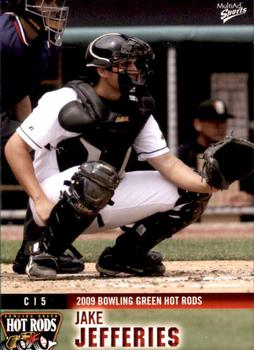 2009 MultiAd Bowling Green Hot Rods #15 Jake Jefferies Front