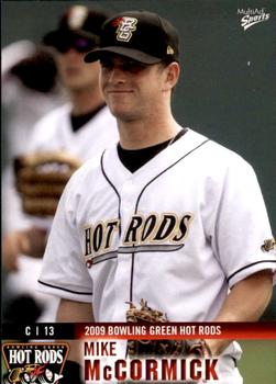 2009 MultiAd Bowling Green Hot Rods #17 Mike McCormick Front