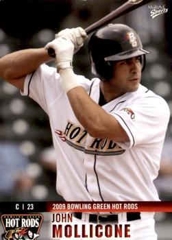 2009 MultiAd Bowling Green Hot Rods #18 John Mollicone Front