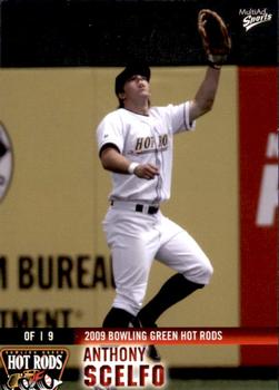 2009 MultiAd Bowling Green Hot Rods #23 Anthony Scelfo Front