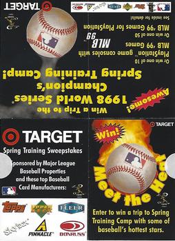 1998 Donruss #NNO Target Spring Training Sweepstakes Front