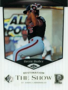 1998 SP Top Prospects - Destination: The Show #D7 Brent Butler Front