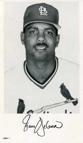 1988 St. Louis Cardinals Photocards #NNO Jose DeLeon Front