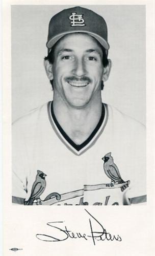 1988 St. Louis Cardinals Photocards #NNO Steve Peters Front