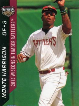 2015 Choice Wisconsin Timber Rattlers #10 Monte Harrison Front