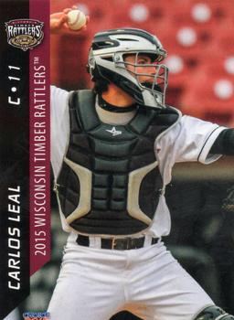 2015 Choice Wisconsin Timber Rattlers #13 Carlos Leal Front
