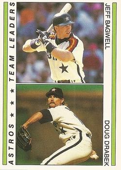 1994 Red Foley #NNO Jeff Bagwell / Doug Drabek Front