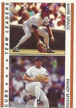 1994 Red Foley #NNO Mark Grace / Randy Myers Front