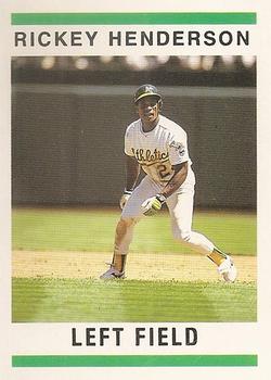 1996 Red Foley #NNO Rickey Henderson Front