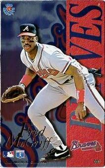 1996 Pro Magnets #001 Fred McGriff Front