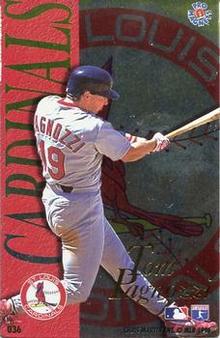 1996 Pro Magnets #036 Tom Pagnozzi Front