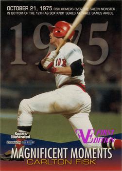 1998 Sports Illustrated World Series Fever - First Edition #23 Carlton Fisk Front