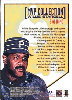 1998 Sports Illustrated World Series Fever - MVP Collection #3MC Willie Stargell Back