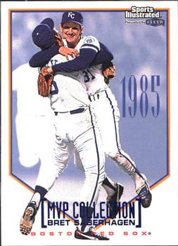 1998 Sports Illustrated World Series Fever - MVP Collection #4MC Bret Saberhagen Front