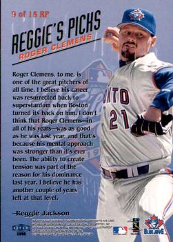 1998 Sports Illustrated World Series Fever - Reggie Jackson's Picks #9RP Roger Clemens Back
