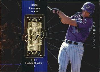 1998 SPx Finite - Radiance #246 Brian Anderson Front