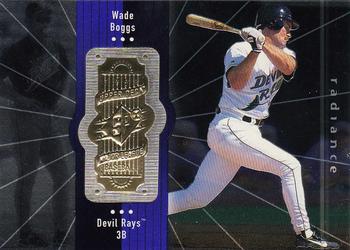 1998 SPx Finite - Radiance #324 Wade Boggs Front