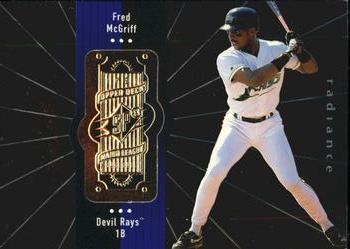 1998 SPx Finite - Radiance #325 Fred McGriff Front