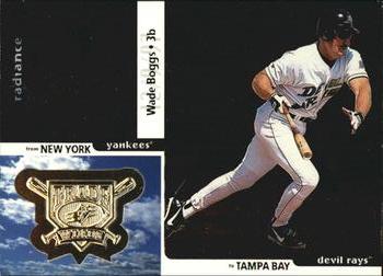 1998 SPx Finite - Radiance #347 Wade Boggs Front