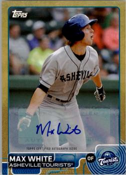 2015 Topps Pro Debut - Autographs Gold #120 Max White Front