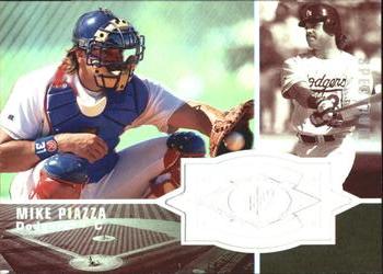 1998 SPx Finite - Spectrum #157 Mike Piazza Front