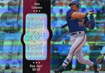 1998 SPx Finite - Spectrum #328 Jose Canseco Front