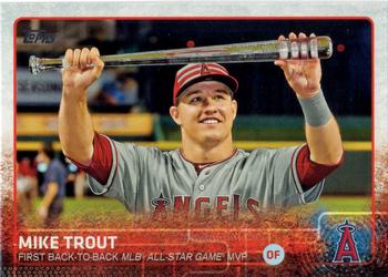 2015 Topps Update #US227 Mike Trout Front