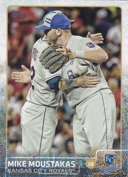 2015 Topps Update #US139 Mike Moustakas Front