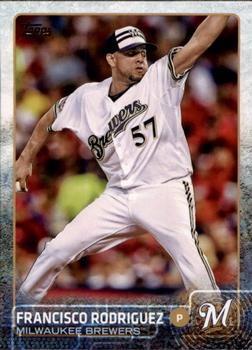 2015 Topps Update #US252 Francisco Rodriguez Front