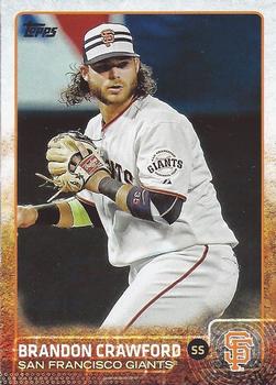 2015 Topps Update #US346 Brandon Crawford Front
