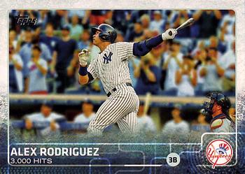 2015 Topps Update #US33 Alex Rodriguez Front