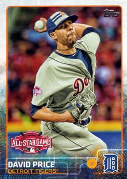 2015 Topps Update #US64 David Price Front