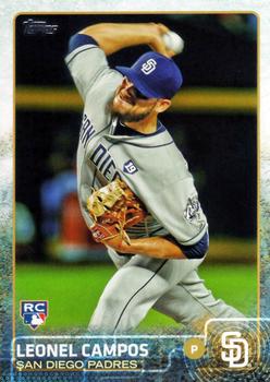 2015 Topps Update #US67 Leonel Campos Front