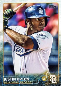 2015 Topps Update #US92 Justin Upton Front