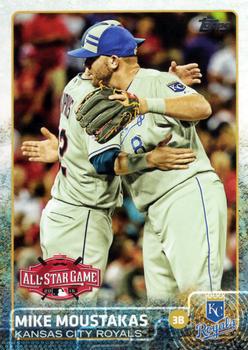 2015 Topps Update #US139 Mike Moustakas Front
