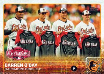 2015 Topps Update #US159 Darren O'Day Front