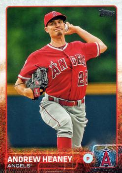 2015 Topps Update #US163 Andrew Heaney Front