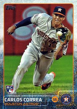 2015 Topps Update #US174 Carlos Correa Front