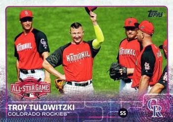 2015 Topps Update #US199 Troy Tulowitzki Front