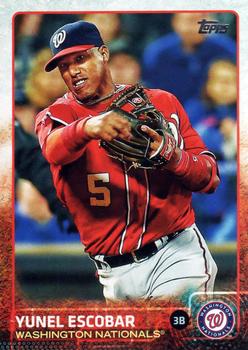 2015 Topps Update #US210 Yunel Escobar Front