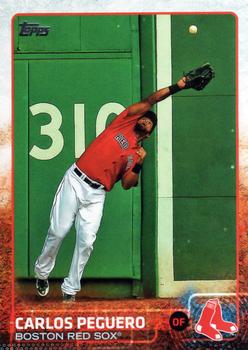 2015 Topps Update #US216 Carlos Peguero Front