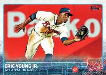 2015 Topps Update #US262 Eric Young Jr. Front